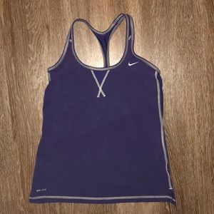 Purple Nike tank top